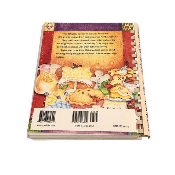 Favorite Recipes From Quilters Spiral-Bound Cookbook By Louise Stoltzfus - Picture 2 of 10